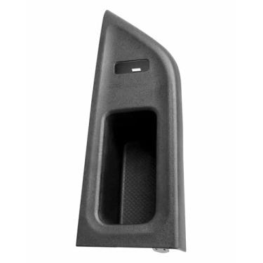 Imagem de Painel de interruptor de janela frontal esquerda acabamento de moldura adequado para Toyota Yaris 2012 2013 2014, painel de porta de substituição de acabamento de moldura 74232-52580-C0