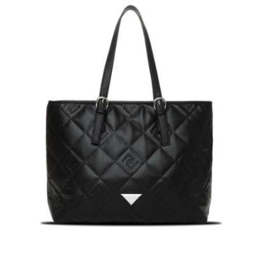 Imagem de Bolsa Feminina Rafitthy Tiracolo Média Monograma Preta-Feminino