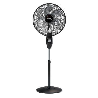 Imagem de Ventilador de Coluna Mallory Éolo 6 Pás 126W Preto Grafite - 220V