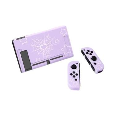 Imagem de Capa de Teia de Aranha para Nintendo Switch OLED - Case Separada e Pro