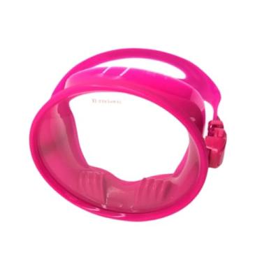 Imagem de Máscara de mergulho de mergulho Snorkel Óculos de óculos anti -nevo, Vermelho