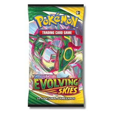 Imagem de Pokemon Sword & Shield Evolving Skies Booster Pack | Rayquaza