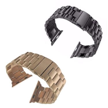 Imagem de Kit 2 Pulseiras Aço 3 Elos Relogio Smartwatch Inteligente