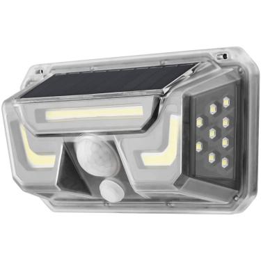 Imagem de Luminaria Solar Sensor Movimento Spot Led Parede Branco Frio
