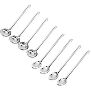 Imagem de Jogo Quatro Colheres de Arroz e Concha Aço Inox 50cm - Weck