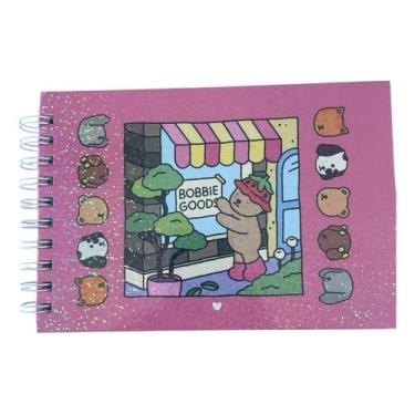 Imagem de Livro De Colorir Boob Goods Desenhos Variados com Capa Holografica . -