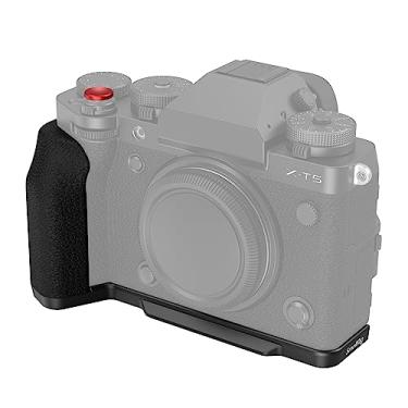 Imagem de SmallRig Cabo X-T5 em forma de L para câmera FUJIFILM X-T5, placa de liberação rápida integrada para Arca, 1/4"-20 furos, punho ergonômico de silicone, botão do obturador (preto) – 4260