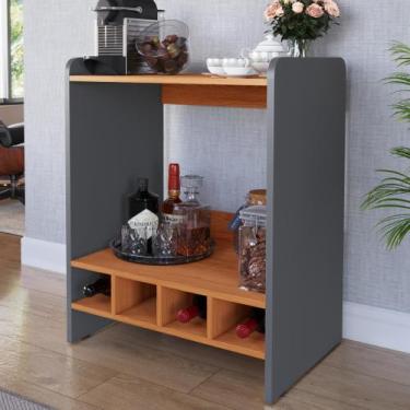 Imagem de Buffet Aparador Adega Cantinho Do Café Balcão Mdf Sala Cozinha - Beaut