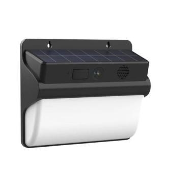 Imagem de Câmera De Vigilância Solar Sem Fio Externa WiFi Armazenamento Em Nuvem