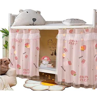 Imagem de Navhao 1 Painel, Cortinas De Beliche Inferiores, Tecido Respirável, Dossel, Homens, Mulheres, Sombreamento Para Solteiro