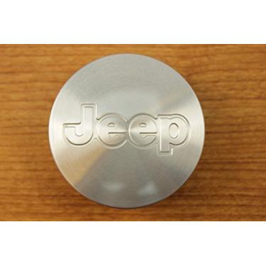 Imagem de Boné central de roda prateada Jeep Liberty Wrangler 2001-2008 MOPAR