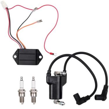 Imagem de goodbest Nova Bobina De Ignição Cdi, Vela Compatível Com Carrinho Golfe Ezgo 4 Tempos A Gás 1991-2002, Substituição Nº 72562-G01 Epigc107 26652-G01
