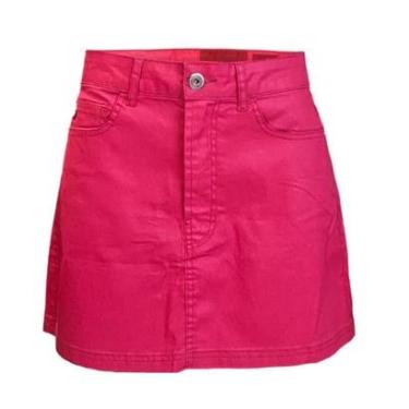 Imagem de Saia Leather Ellus Denim LY (EMMA) Placa-Feminino