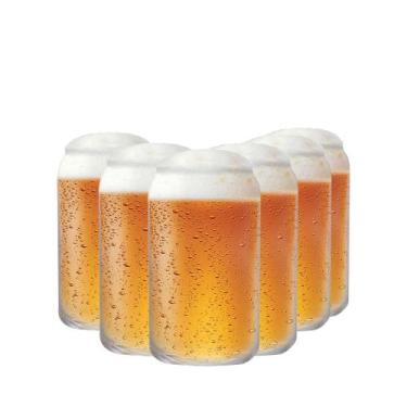 Imagem de Jogo de Copo de Vidro Lata, 6pcs, 420ml- Ruvolo