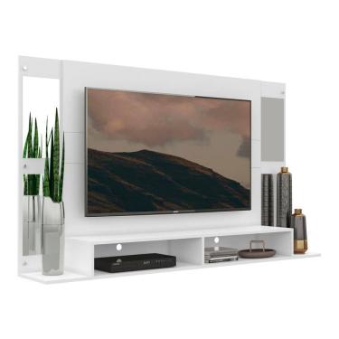 Imagem de Painel TV 60´´ Suporte e Nichos Tókio Multimóveis Branco
