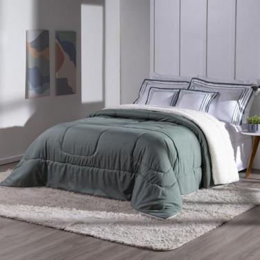 Imagem de Jogo Edredom Queen Extra Macio 400 Fios Dupla Face 5 Peças de Puro Con