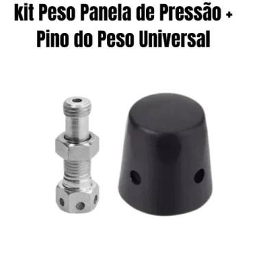 Imagem de kit Peso Panela de Pressão + Pino do Peso Universal - NoBrand