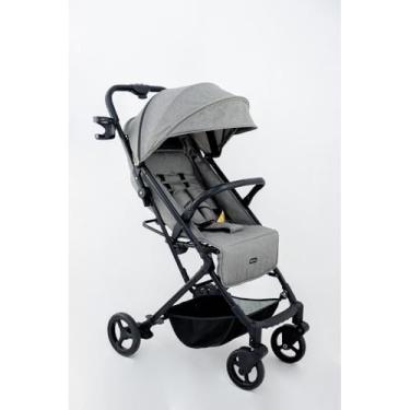 Imagem de Carrinho de bebê Kira 0 a 15KG cinza - Galzerano