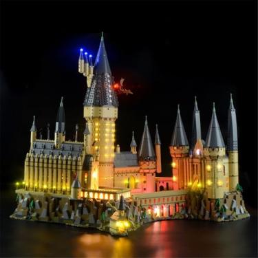Imagem de MENZAVA LED Light Kit Compatible with 71043 Hogwarts Castle Harry Potter Building Blocks Model - Model Set NOT Included