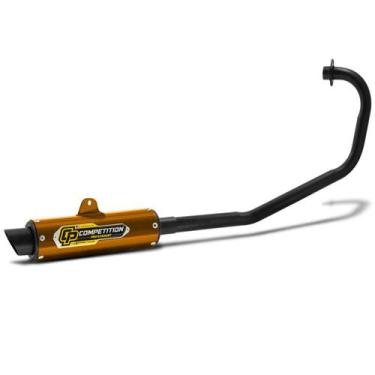 Imagem de Escapamento pro tork competition curva preta titan 150 esd 2004/08, DO