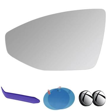 Imagem de EAP Vidro retrovisor lateral compatível com Audi A6 S6 A6 Quattro 2019-2025, A7 Quattro A7 Sportback S7 2019-2025, S8 Quattro S8 2019-2025, e-tron GT 2022-2025, aquecido sem escurecimento automático