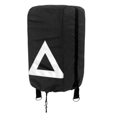 Imagem de Acouto Tampa Língua Tampa de Jacte Elétrico RV Tampa de Língua Hidráulica Tampa 420d WaterTight Oxford Cloth 18*7,5*9 Polegadas Com Faixa Refletiva (18x7.5x9inch)