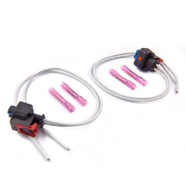 Imagem de PT3739 Injetor Multiuso Conector Pigtail 2PCS Injetor de Combustível Kit de Conector Pigtail Compatível com GMC Chevy Duramax L5P Motor Diesel V8 6.6L Substituto #: 19368140
