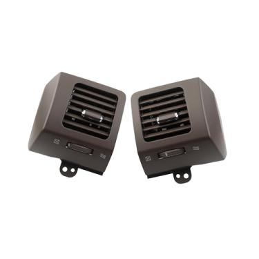 Imagem de Wahparts Saída de ventilação de ar condicionado do painel do carro compatível com Toyota Land Cruiser Prado LC120 Lexus GX470 2003-2009 Substitui 5566060140 556606015 (cinza)