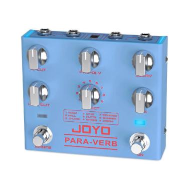 Imagem de Guitarra estéreo digital Reverb Pedal JOYO PARA-VERB R-31
