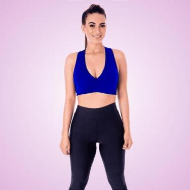 Imagem de Top Sport Azul Royal com Bojo - Vimo, M, Azul royal