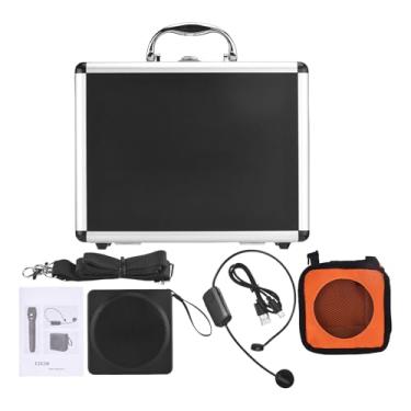 Imagem de SPYMINNPOO Amplificador de Voz, Portátil de Megafone PA Com Fone de Ouvido Sem Fio 50 Canais Selecionáveis ​​para a Reunião de Professores Presidente