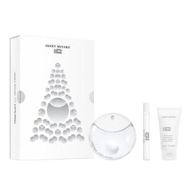 Imagem de Kit issey miyake a drop dissey edp fem 90ml + edp 10ml + creme para as