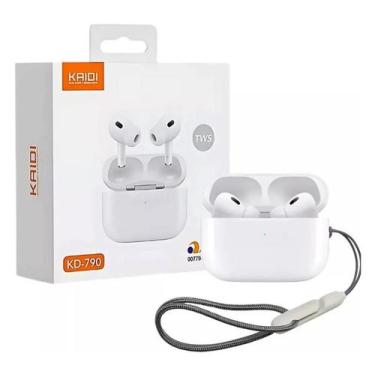 Imagem de Fone Ouvido Kaidi Bluetooth 5.3 Sem Fio Kd790 Branco Kaidi
