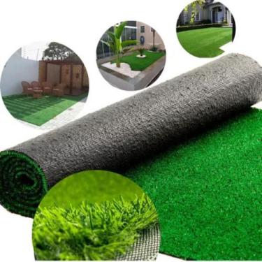 Imagem de 20m2 Grama Sintética Decorativa Proteção Uv 10mm 2m X 10m - master con