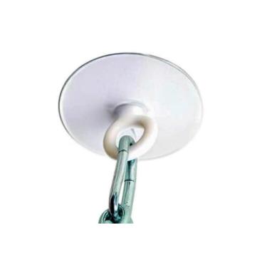 Imagem de Gancho De Pendurar Cadeira de Balanço Em Teto Rebaixado de Gesso ou Cedrinho Com Regulagem De Altura De 11 a 15 Cm Entre a Laje e o Drywall