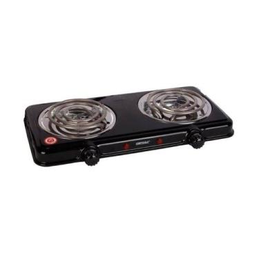 Imagem de Fogareiro Elétrico 2000w Preto 220v Fogão Portátil 2 Bocas - STARTOOLS