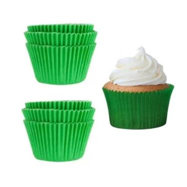 Imagem de Forminha Cupcake Impermeável Forno Chantilly Glacê Confeitaria Mini Bo