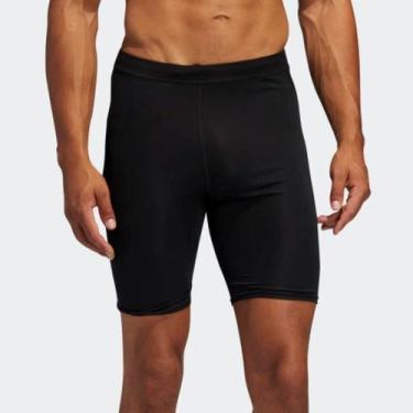 Imagem de Bermuda Legging Masculina Térmica Flanelada - Attrack Sports, Preto, X