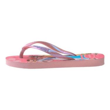 Imagem de Chinelo Havaianas Princess Com Glitter Nas Tiras - 7007018, 29/0, Rosa