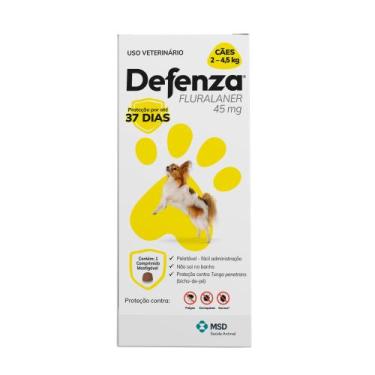Imagem de Defenza - Antipulgas, Bicho-de-Pé, Carrapatos e Sarnas - Cães de 2 a 4