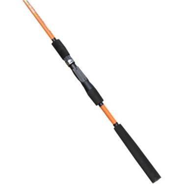 Imagem de Vara De Pesca Telescópica Portátil Spiig Para Lake River Fishig Ad Saltwater, Orange, 2.4M