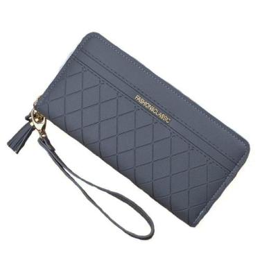 Imagem de Carteira Feminina Longa Fashion Classic com Alça para Mãos - Malissima