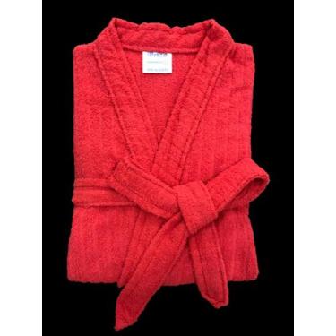 Imagem de Roupão de Banho Briza Atoalhado Adulto 100% Algodão Manga Curta (4008)