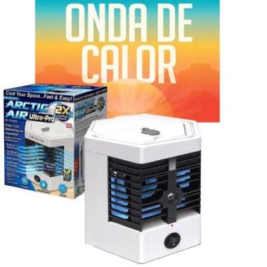 Imagem de Mini Ar Condiciona Portátil Climatizador Umidificador Clima - Wcan