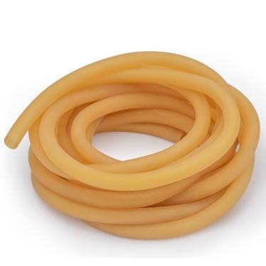 Imagem de Famgee 16.4Ft Natural Pure Latex Rubber Tubing Tube Speargun Band Slingshot Catapult Surgical Laboratory Tube Rubber Hose Highly Elastic and Strong 5/16"IDx1/2"OD (8x12mm)