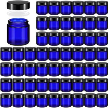 Imagem de Frascos de vidro Norme 4 onças/120 ml com tampas à prova de vazamentos