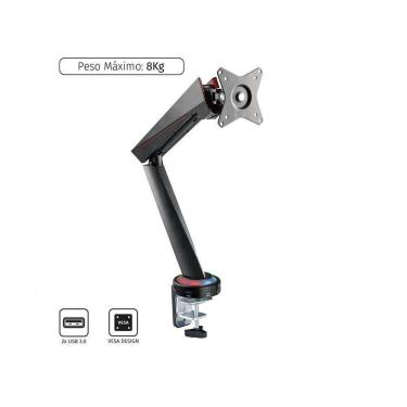 Imagem de Suporte Gamer Para Monitor Com Usb 17 - 32 - Psgam1732
