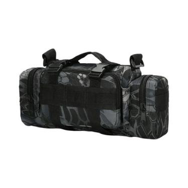Imagem de Bolsa De Cintura Multifuncional Unissex Para Pesca, Corrida E Armazena