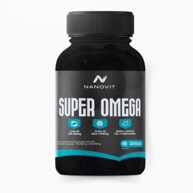 Imagem de Vitamina Ômega 3 Óleo de Peixe  Super Concentrado 1000mg - DHA 400mg E