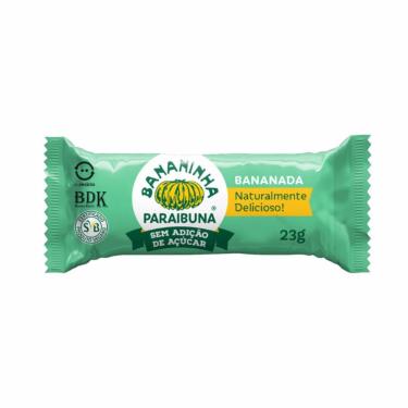 Imagem de Bananada Bananinha Paraibuna Sem Açúcar Vegano Sem Conservantes 23g